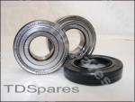 Hoover Candy Washing Machine Washer Dryer Drum Bearing And Seal Kit CBL146UK, CBL160UK, CBL166UK, HW6316MUK, HWF130MUK, HWF131MUK, SE160E, VISION16