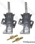 AEG, Bosch FHP, AEG, Bauknecht, Creda, V-Zug, Zanker Washing Machine Motor Carbon Brushes TYPE R, RX With The Electrical Terminal Exit To The LEFT And Brush Longest Side To The Left As Viewed From Above..