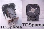 Universal Genuine Askoll Pump Motor Only, Twist On, Terminals At Rear Zanussi Tricity Bendix AEG, Electrolux..