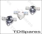 Hotpoint Indesit Condenser Tumble Dryer White Thermistor And Thermostat Kit CTD40G, CTD40P, CTD40T, CTD80G, CTD80P, CTD80T, CTD85A, ISL70C..Before Dec. 2005