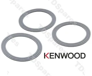 Ricambi Kenwood Originali Guarnizioni Originali Kenwood Per Frullatore Chef - 3 Anelli Di Gomma Grigi, Modelli A989, A990, Ecc. Estrattore Di Succo Kenwood Ricambi Kenwood Originali Guarnizioni Originali Kenwood Per Frullatore Chef - 3 Anelli Di Gomma Grigi, Modelli A989, A990, Ecc. Estrattore Di Succo Kenwood