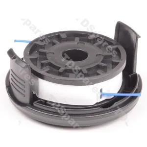 SopimusZ Rasentrimmer-Spulen & Kappen Set – 6 Spulen + 2 Kappen | Für Spear & Jackson GT450, GT600 & Mehr